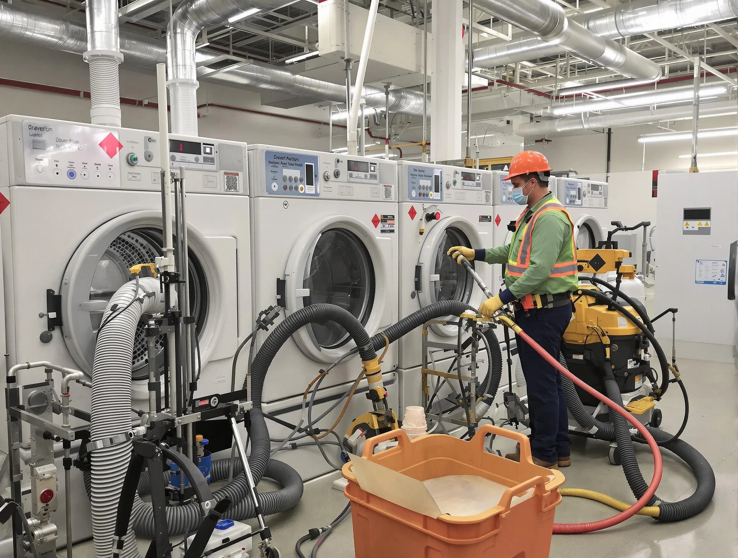 Commercial-grade dryer vent cleaning by Baldwin Dryer Vent Cleaning in Baldwin