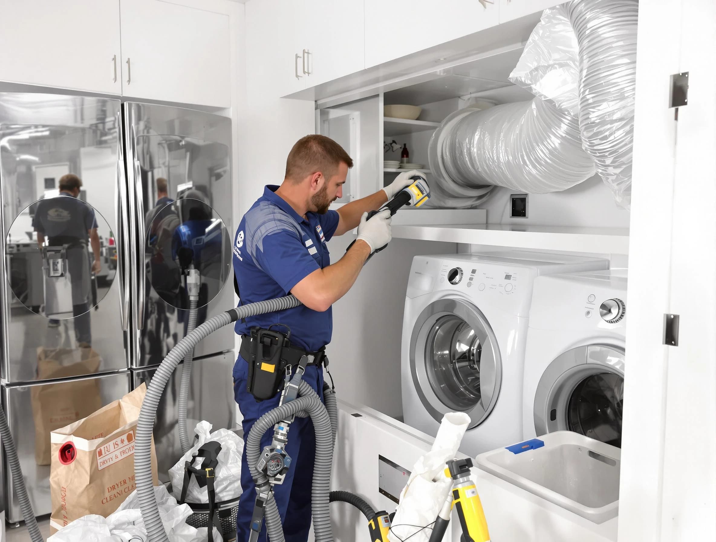 Professional duct cleaning by Baldwin Dryer Vent Cleaning in Baldwin