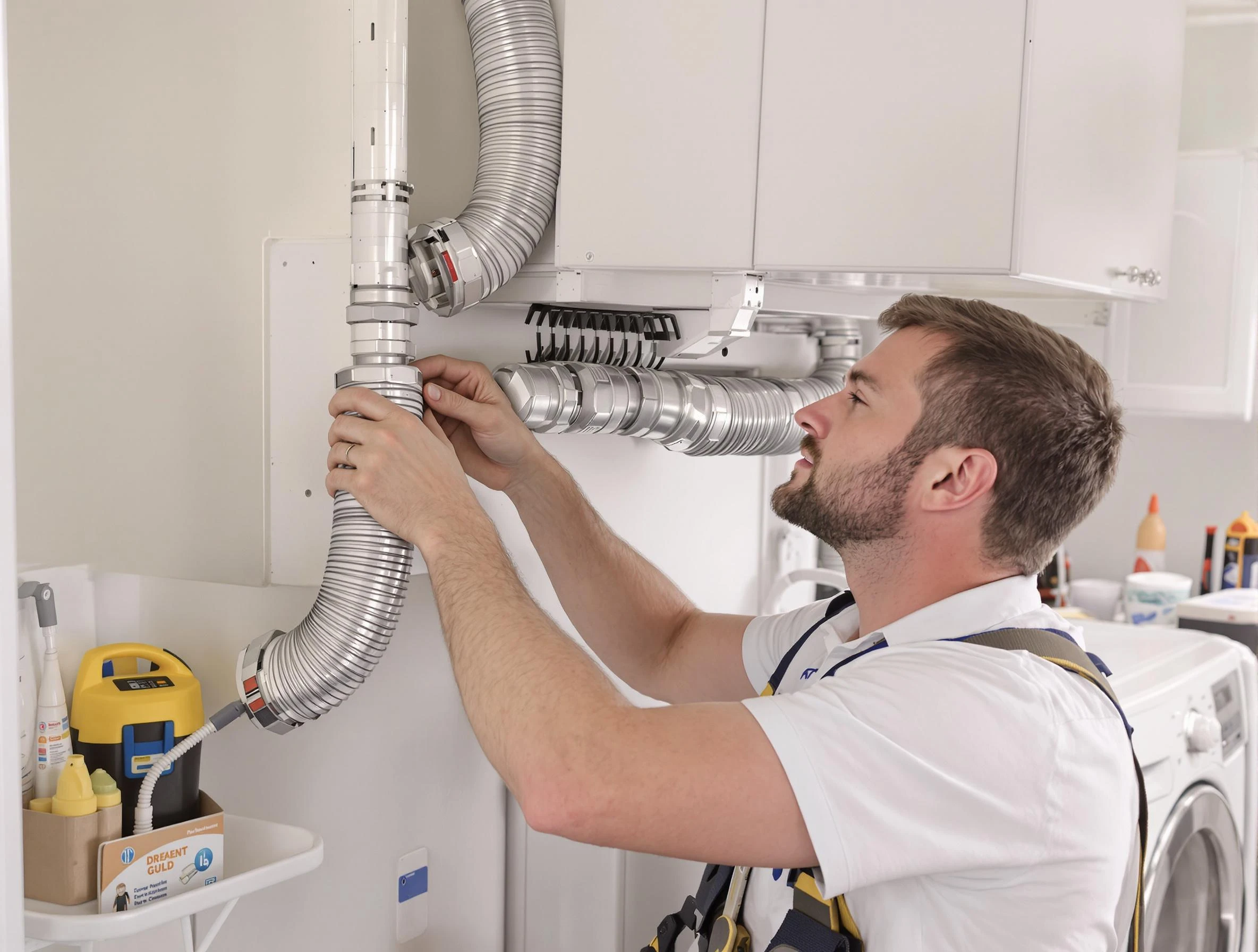 Professional dryer vent repair and installation by Baldwin Dryer Vent Cleaning in Baldwin