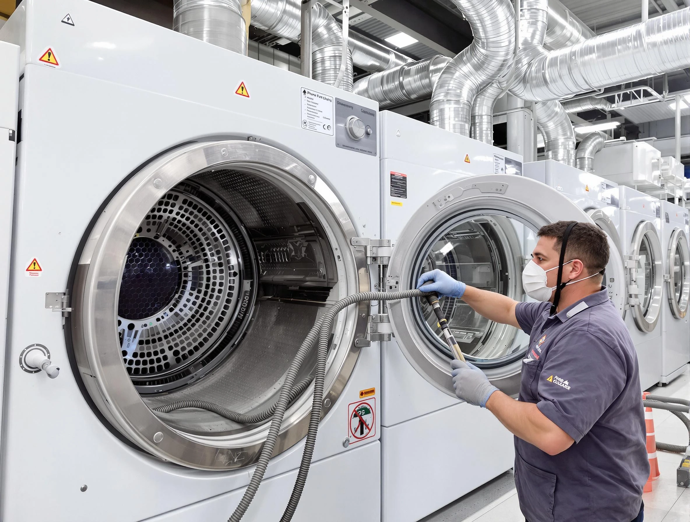 Industrial-grade dryer vent cleaning by Baldwin Dryer Vent Cleaning in Baldwin